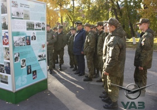 Рязанские курсанты побывали на УАЗе