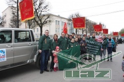 УАЗ принял участие в праздновании Дня победы в Ульяновске