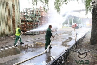 На Ульяновском автомобильном заводе выбрали лучших пожарных добровольцев