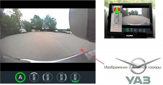 Ульяновский автозавод представил тестовую версию УАЗ Патриот с электронной системой кругового обзора и помощи водителю