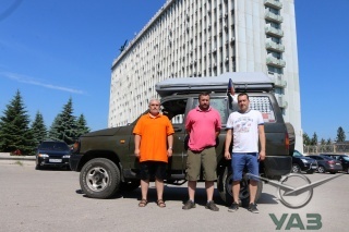 Ульяновский автозавод посетили любители автомобилей УАЗ из Чешской Республики