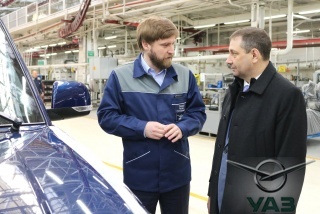 Главный федеральный инспектор по Ульяновской области посетил УАЗ 