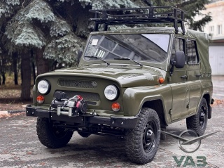 УАЗ и Народный фронт модернизировали УАЗ Хантер под нужды участников СВО