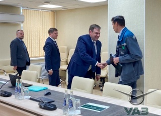 Генеральный директор ФГУП НАМИ Фёдор Назаров с рабочим визитом посетил УАЗ